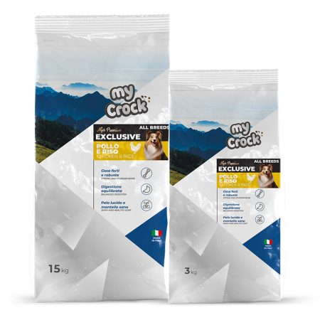Alimento completo high premium per cani adulti gusto Pollo e riso